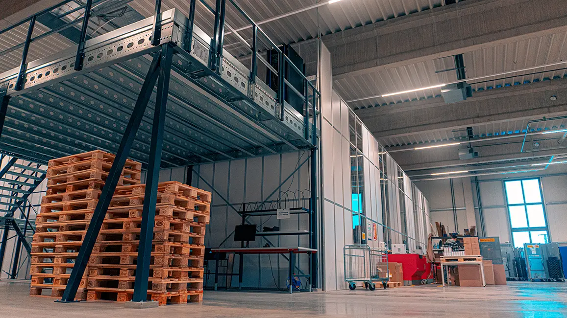Lagerhalle der Wundex Group